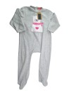 Pyjama ML ours polaire TISSAIA cœur taille 24 mois