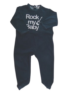 Pyjama ML  "rock my baby" KITCHOUN taille 24 mois