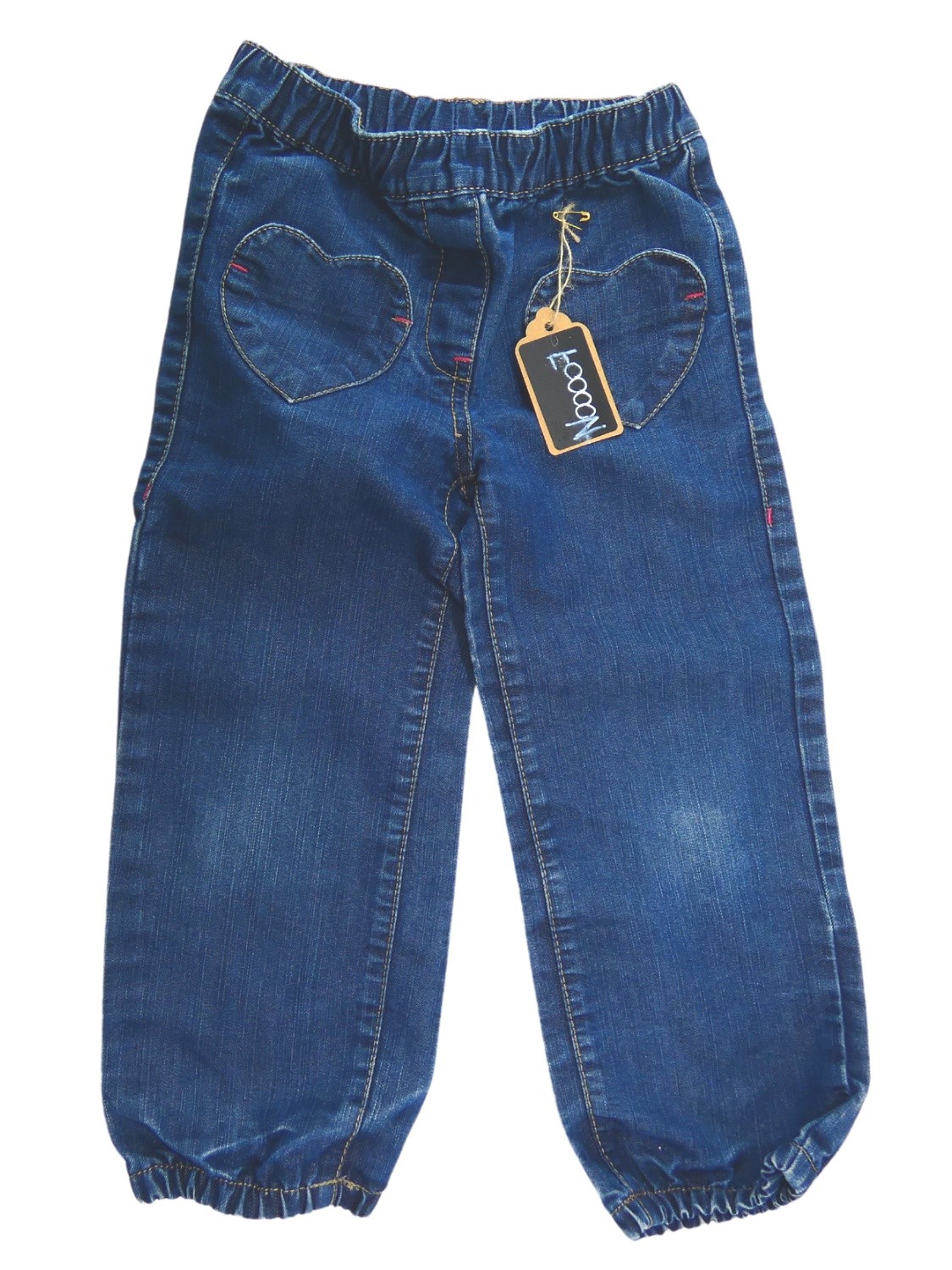 Pantalon jean poches cœur taille 36 mois