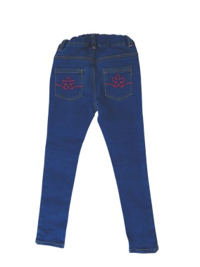 Pantalon jeans fleurs poches GEMO taille 36 mois