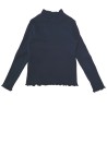 T-shirt ML col roulé bleu marine KIABI taille 36 mois