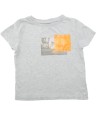 T-shirt MC poche orange KIABI taille 36 mois