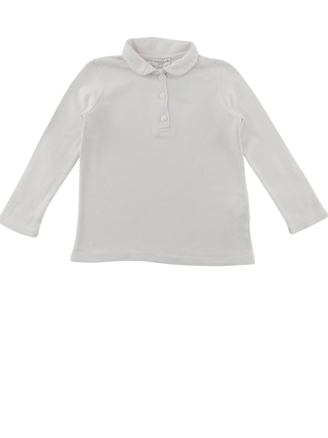 T-shirt polo ML 3 boutons  CYRILLUS taille 4 ans