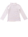 T-shirt ML col roulé rayures oranges IN EXTENSO taille 4 ans