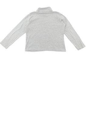 T-shirt ML col roulé gris clair LH LA HALLE taille 4ans