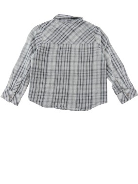 Chemise ML boutons pression KIABI taille 4 ans