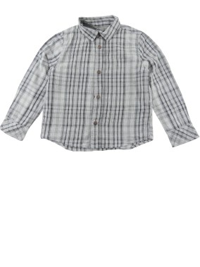 Chemise ML boutons pression KIABI taille 4 ans