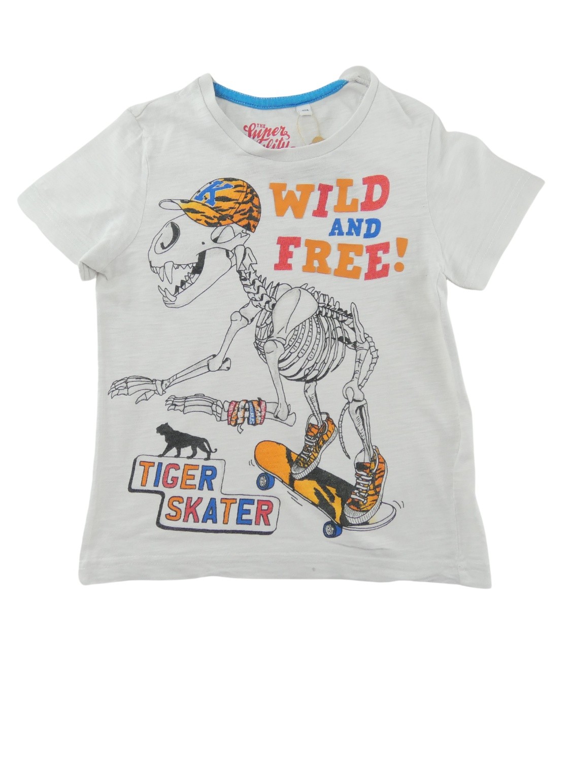 T-shirt MC dinosaure THE SUPER QUALITY CO taille 4ans