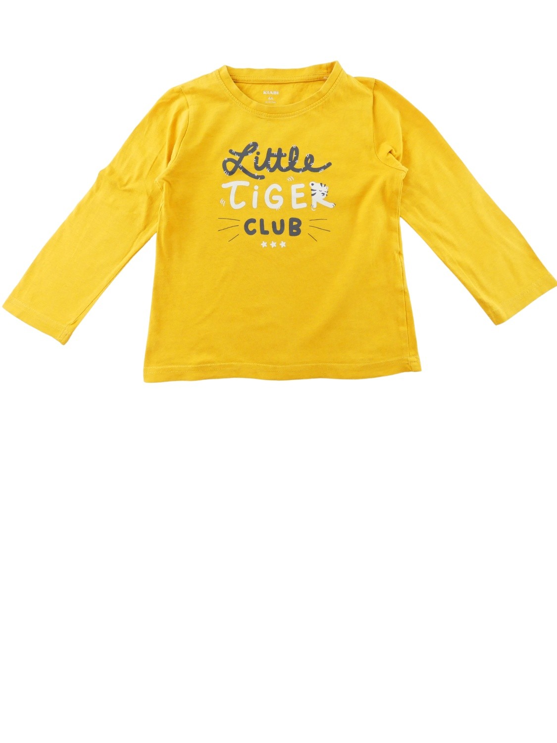 T-shirt ML "little tiger club" KIABI taille 4ans