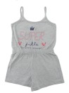 Combi-short imprimé "super fille" ELDYS 5ans