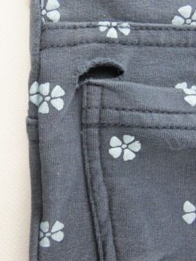 Pantalon legging fleurs FASHION PRIVATE COMPAGNIE bleu taille 5 ans