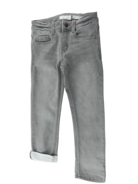 Pantalon jeans gris KIABI...