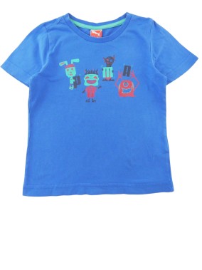 T-shirt MC bleu monstres...