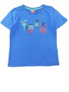 T-shirt MC bleu monstres PUMA taille 5 ans