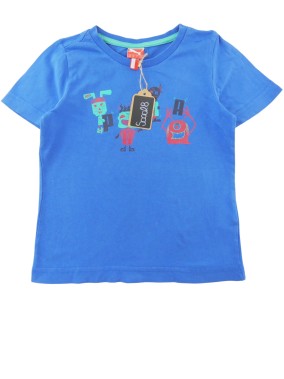 T-shirt MC bleu monstres PUMA taille 5 ans