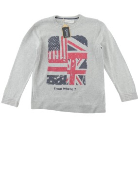 Pull ML drapeau USA ORCHESTRA taille 5ans