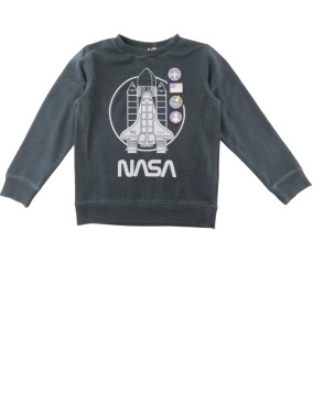 Pull ML fusée NASA taille 5ans