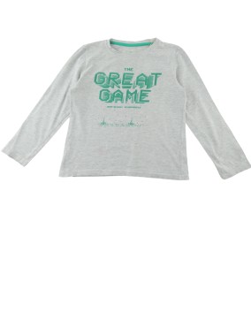 T-shirt ML "the green game" KIABI taille 6ans