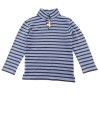 T-shirt ML à rayures bleues MOUSSAILLON taille 6 ans