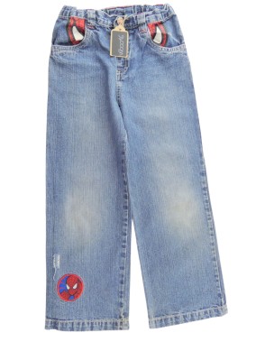 Pantalon jeans poches spiderman SPIDERMAN taille 7ans