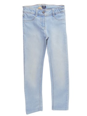 Pantalon jeans slim bleu...