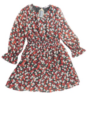 Robe ML à fleurs C&A taille 8ans