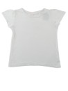 T-shirt MC blanc LA HALLE taille 8ans