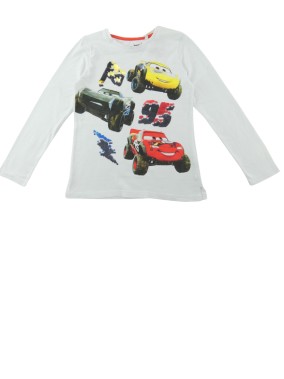 T-shirt ML cars DISNEY taille 8 ans