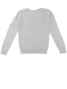 Pull ML gris uni NPO JUNIOR taille 8 ans