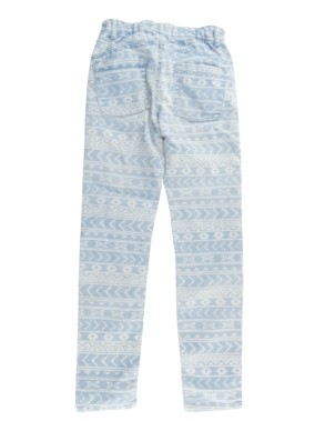 Pantalon jeans motifs géometrique TEX taille 9ans