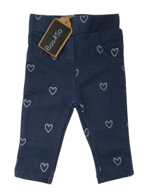 Pantalon jeans leggins coeur taille 3 mois KIABI