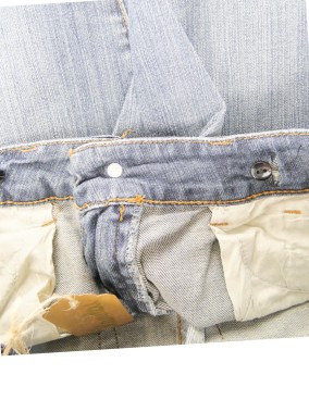 Pantalon jeans jambe étroite taille 12 ans