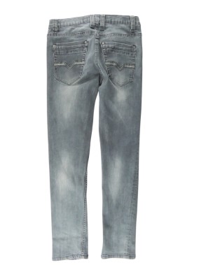 Pantalon jeans gris NEW STONE taille 12 ans