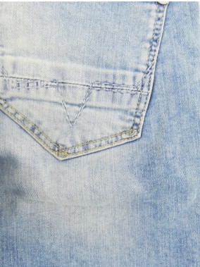Bermuda jeans motifs genoux PEPE JEANS taille 12 ans