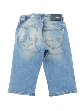 Bermuda jeans motifs genoux PEPE JEANS taille 12 ans