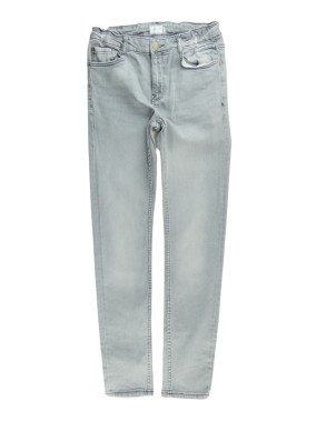 Pantalon jeans gris KIABI...