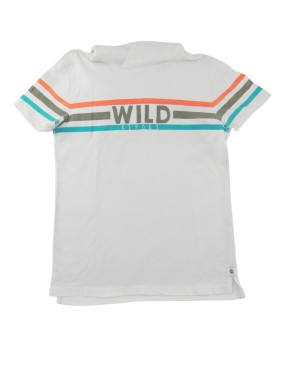 T-shirt MC à capuche "wild...