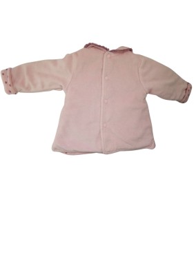 Haut de pyjama rose hérissons taille 3 mois