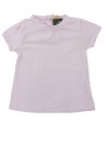 T-shirt MC violet uni KITCHOUN taille 12 mois