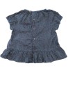 T-shirt blouse MC bleu CHIPIE taille 12 mois