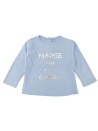 T-shirt ML "mamie c'est la plus gentille" taille 9 mois