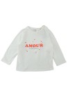 T-shirt ML "amour" KIABI taille 9 mois
