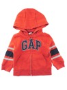 Gilet ML rouge BABY GAP taille 12 mois