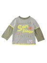 T-shirt ML "san diego" TOUT COMPTE FAIT taille 3 ans