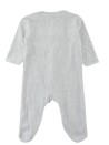 Pyjama ML avec pieds gris KIABI taille 12 mois