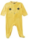 Pyjama ML avec pieds jaune KIABI taille 12 mois