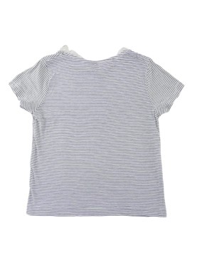T-shirt MC à rayure noir et blanc KIABI taille 4 ans