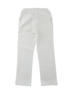 Pantalon jeans blanc CFK taille 4ans