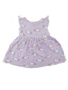 Robe MC licorne violette taille 4ans