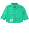 Chemise ML verte taille 18 mois